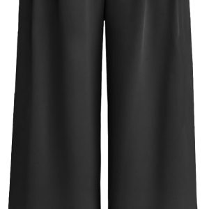 Women Wide Leg Dress Pants High Waisted Loose Fit Business Casual Work Trousers with Pockets