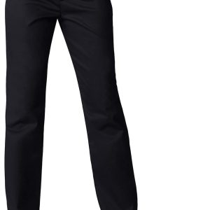 Women Wrinkle Free Relaxed Fit Straight Leg Pant